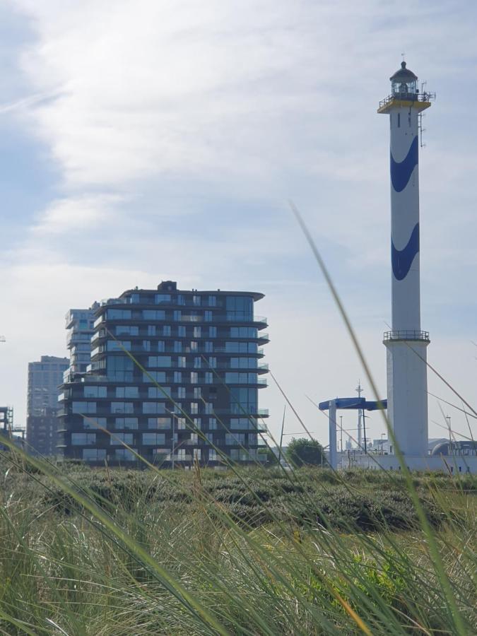 Central Park Tower Sea View Residence With Pool And Gym Oostende Buitenkant foto