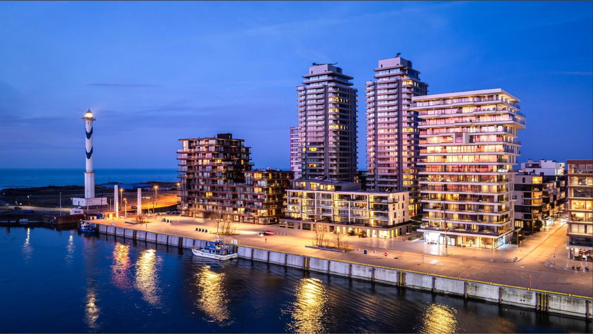 Central Park Tower Sea View Residence With Pool And Gym Oostende Buitenkant foto